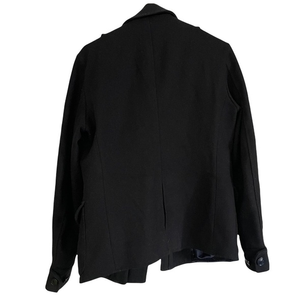 Daniele Alessandrini Wool Blend Military Jacket Black Men’s Size Medium - Picture 7 of 15